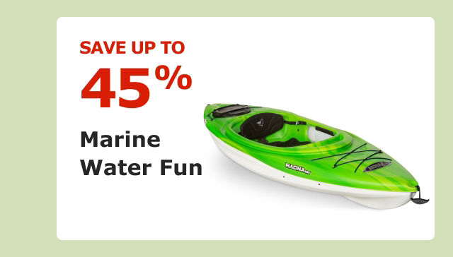 Save up to 45% on Marine Water Fun.