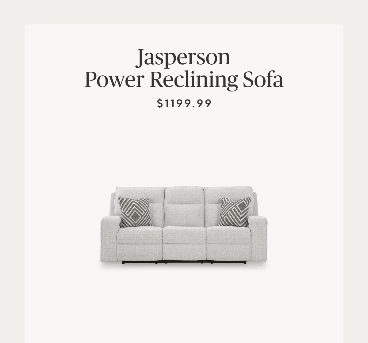 Jasperson Power Reclining Sofa