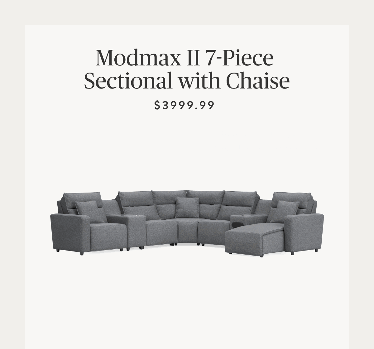 ModMax II 7-Piece Sectional with Chaise