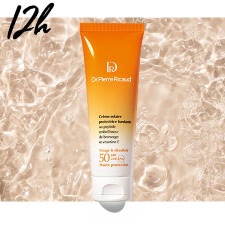 Visuel : Crème solaire protectrice fondante SPF50 - format voyage