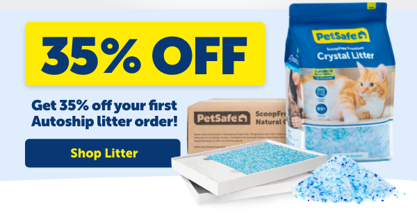 35% OFF your first Autoship litter order - shop litter