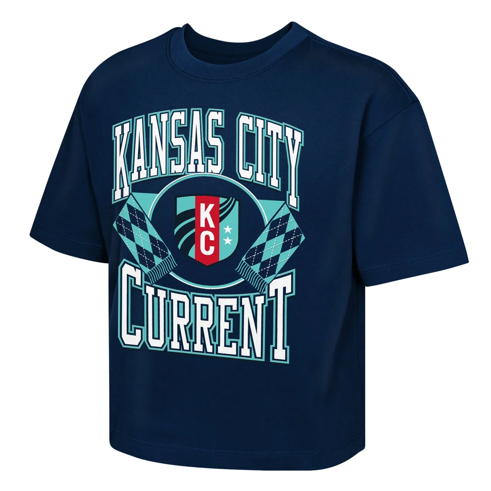 Image of Youth KC Current Stack Short Sleeve Boxy Tee