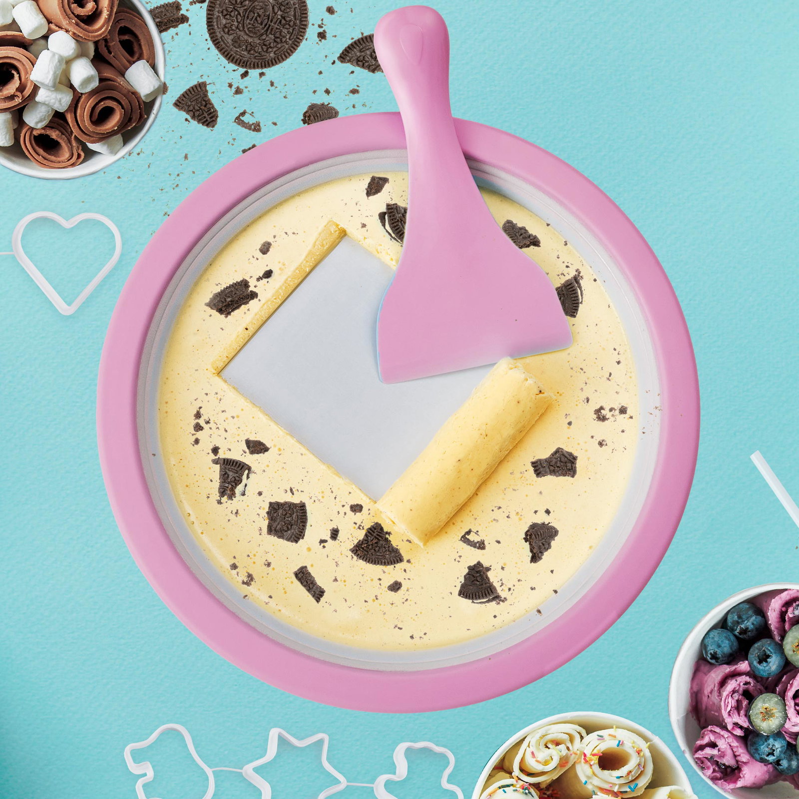 Image of Roll Eis selber machen - Ice Rolls Maschine