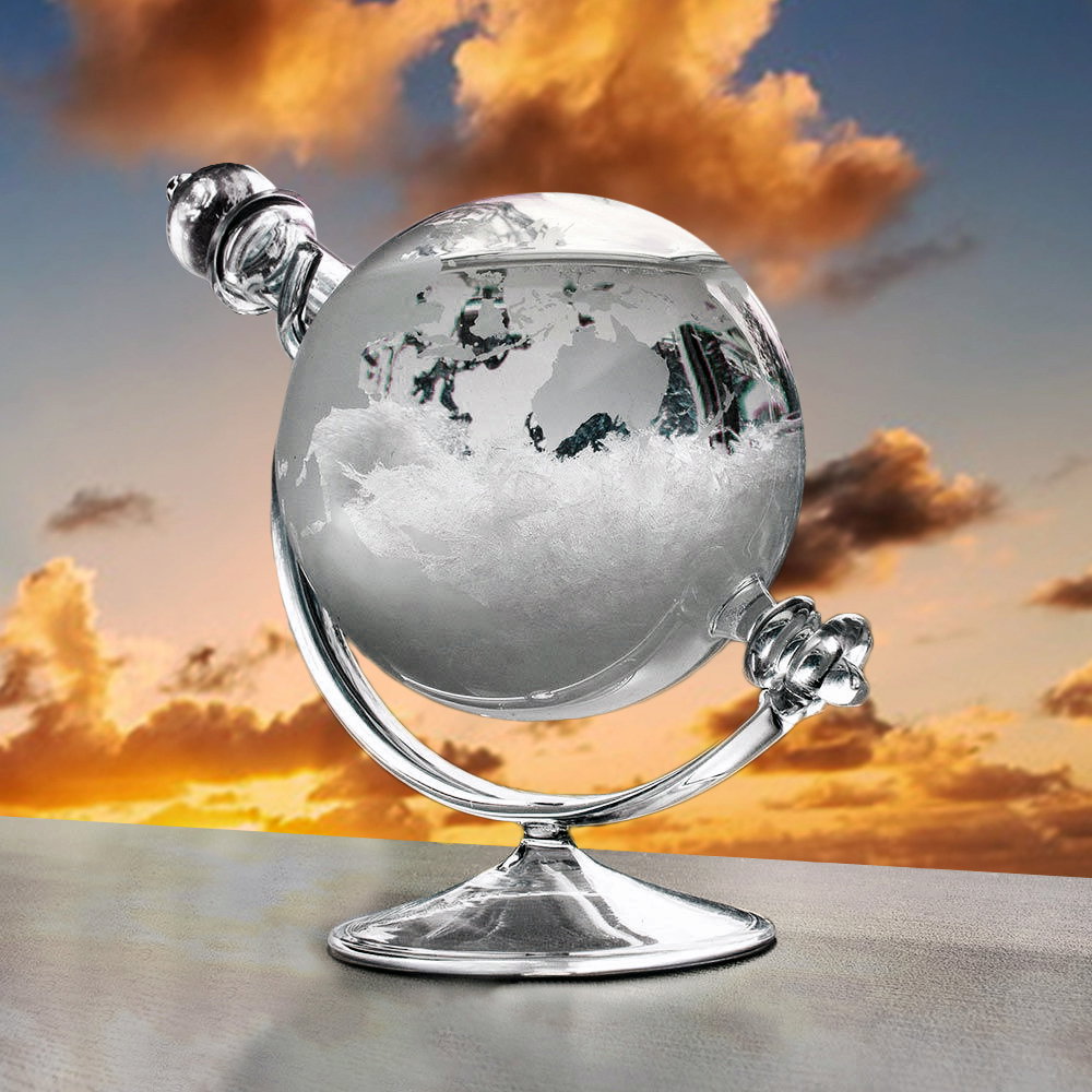 Image of Sturmglas Globus zur Wetterprognose