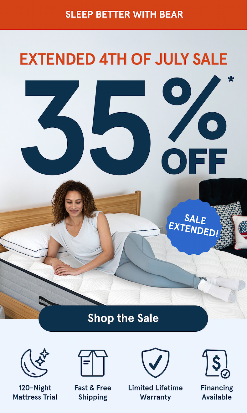 Extended 4th of July Sale 35%