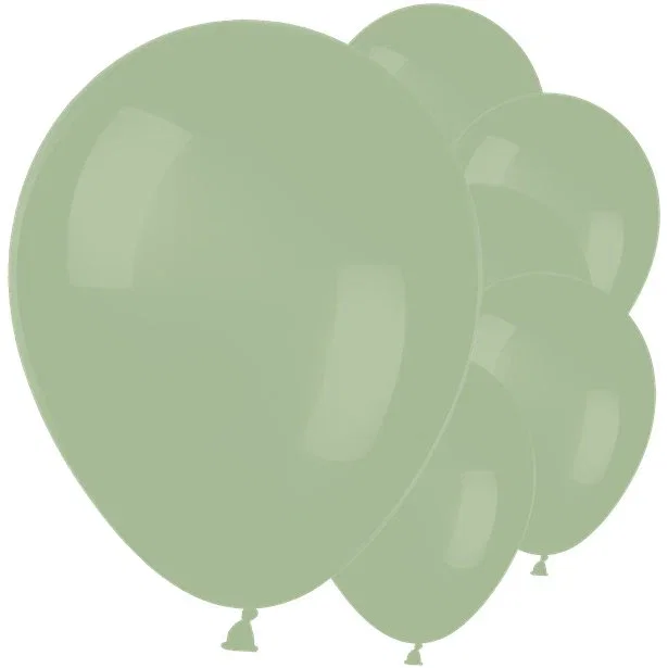 Image of Eucalyptus Green Balloons - 12