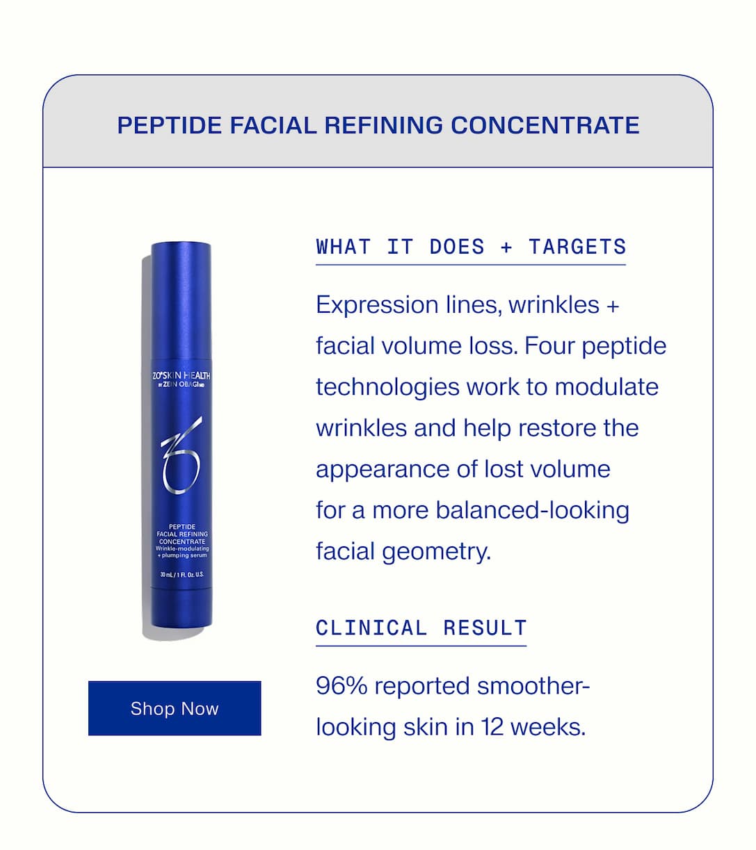 Peptide Facial Refining Concentrate