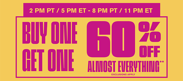 Buy Sooner and Save Bigger. Shop Now