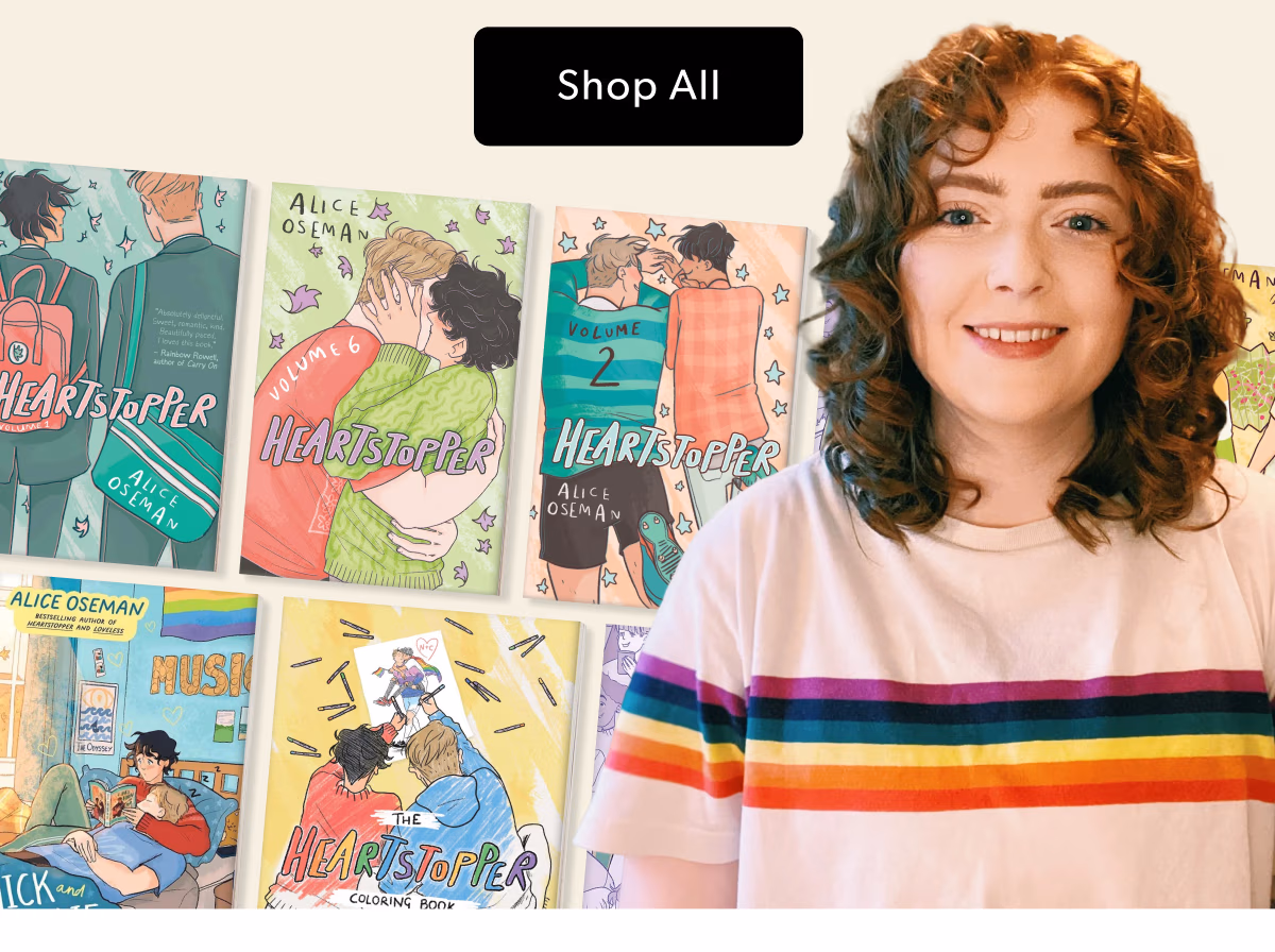 Alice Oseman with Heartstopper series and other titles | Shop All
