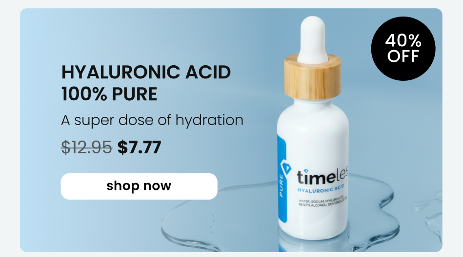 hyaluronic acid 100% pure a super dose of hydration