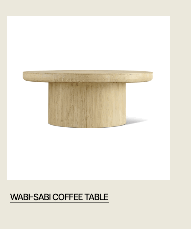 WABI-SABI COFFEE TABLE