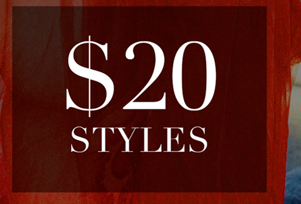 $20 Styles