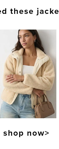 Beige Sherpa High Neck Jacket Teddy