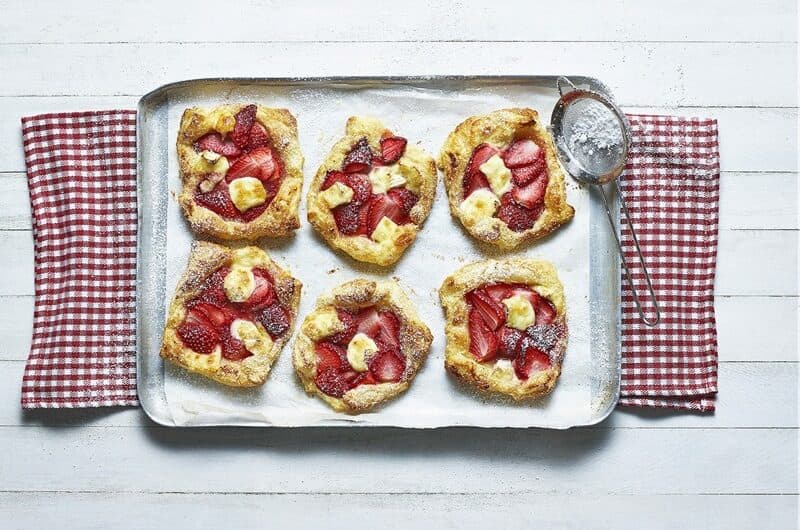 Strawberry and Brie Tarts