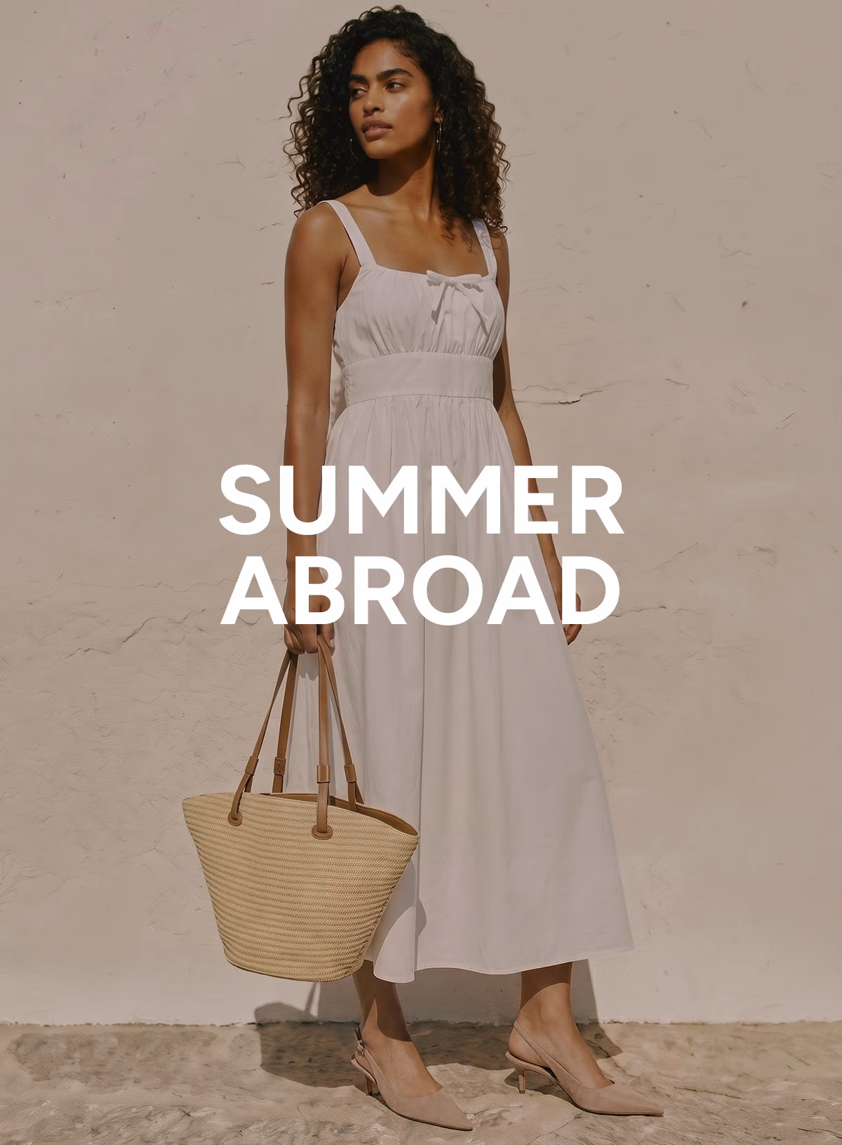 Summer Abroad: Statement looks for sun-soaked escapes.