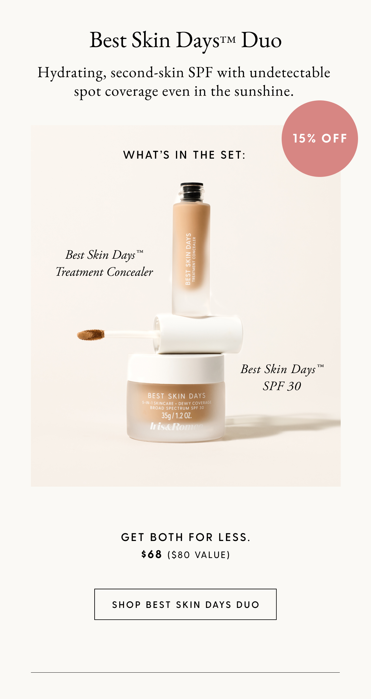 Best Skin Days Duo $68 ($80 Value)