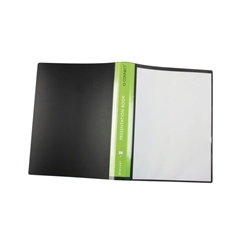 Q-Connect Presentation Display Book 40 Pocket A4 Black Ref KF01267