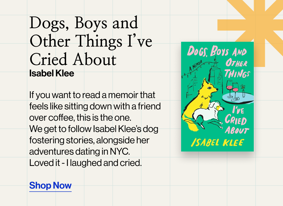 Dogs, Boys and Other Things I've Cried About