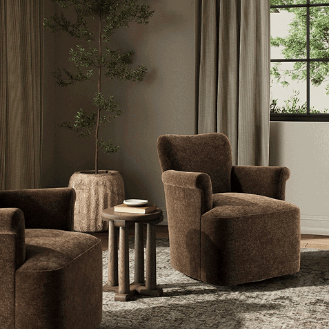 Camellia Swivel Chair
