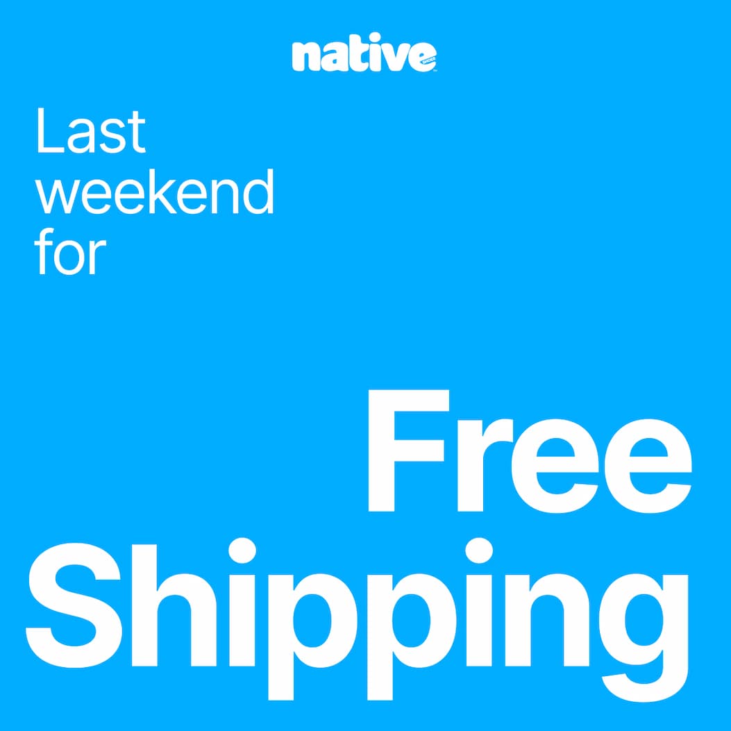 last weekend for free shipping