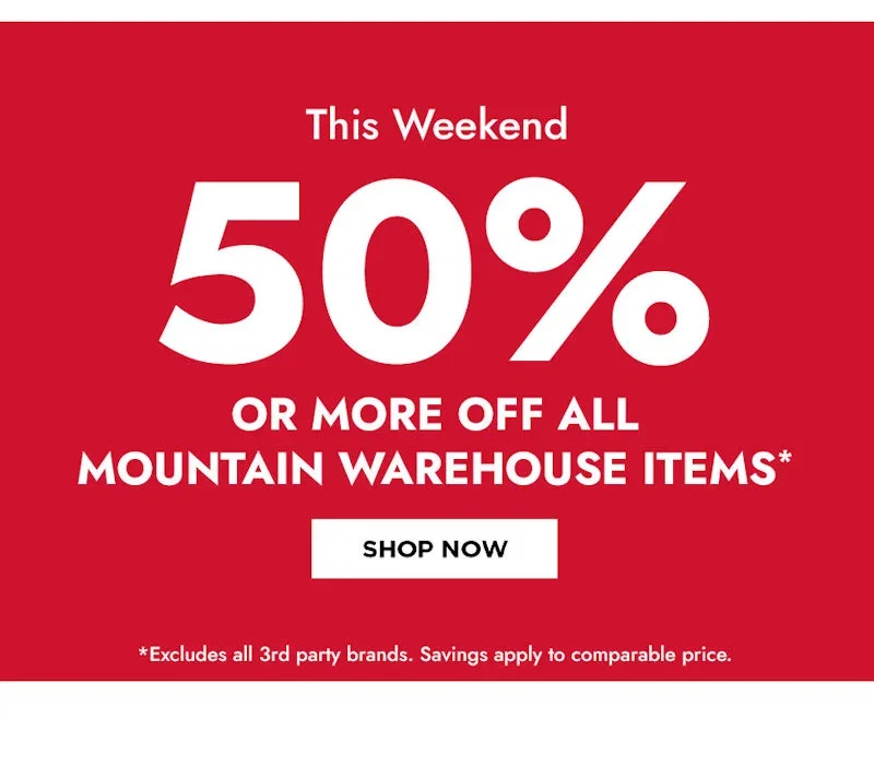 50% or More Off