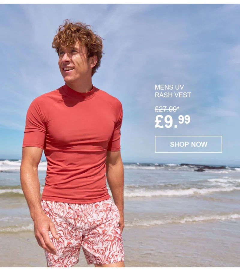 Mens UV Rash Vest