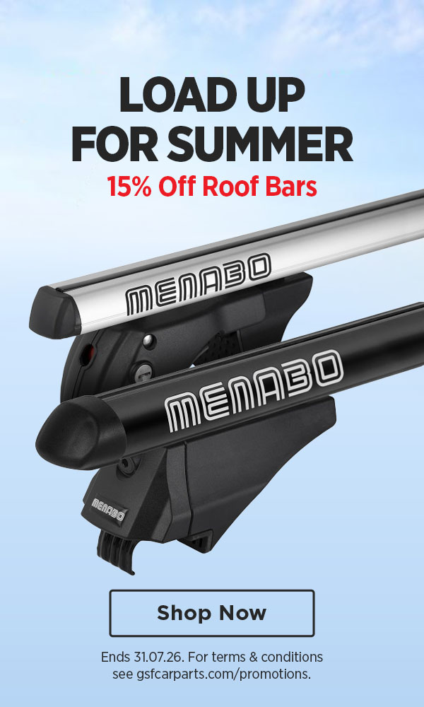 15% off roof bars