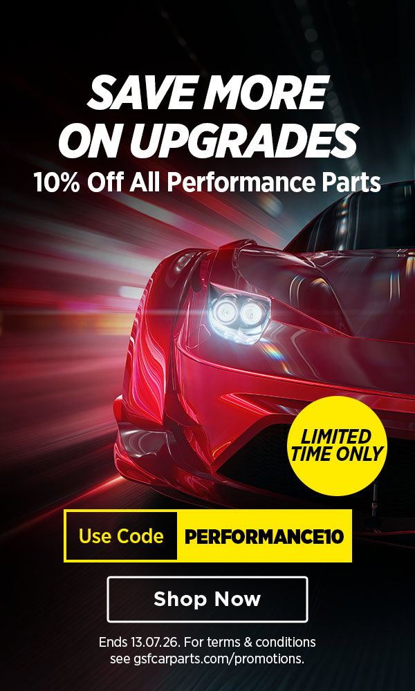 10% off all performance parts