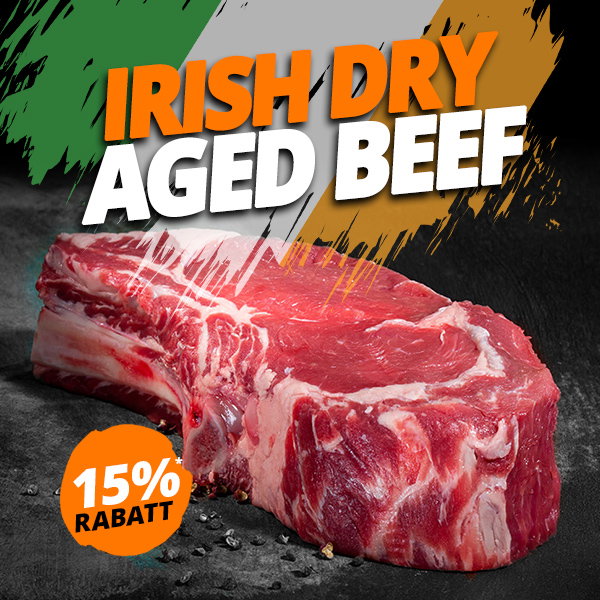 Irish Dry Aged Beef: 15% Rabatt