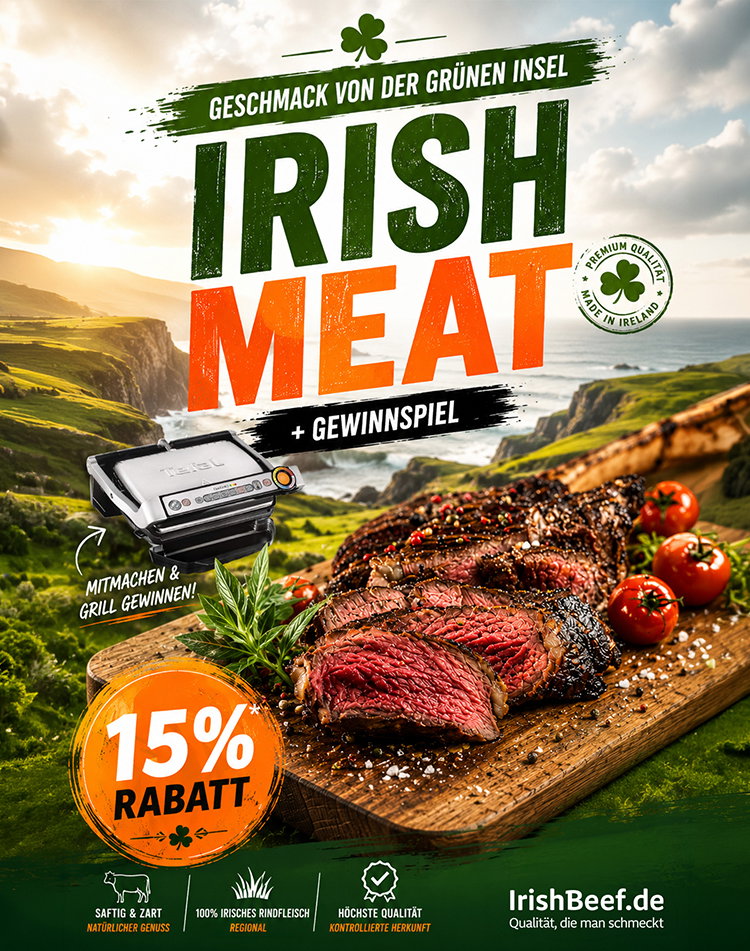 IRISH MEAT - 15% Rabatt