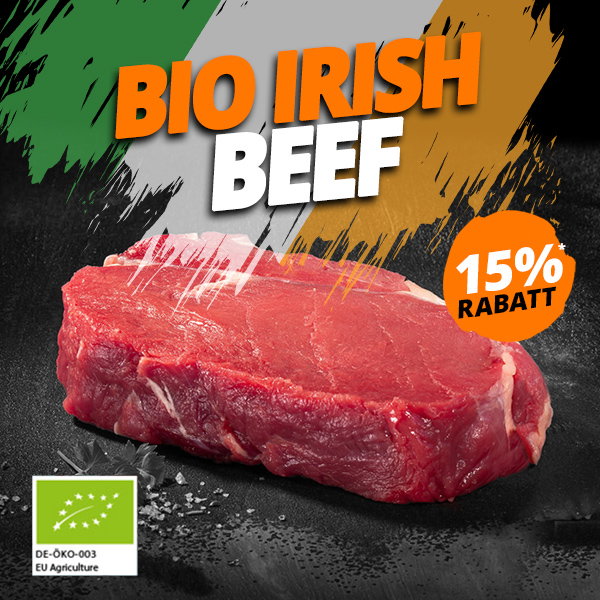 Irish Bio Beef: 15% Rabatt