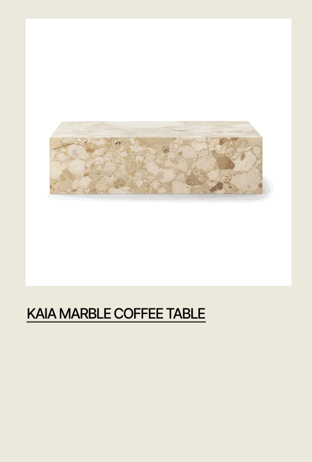 KAIA MARBLE COFFEE TABLE