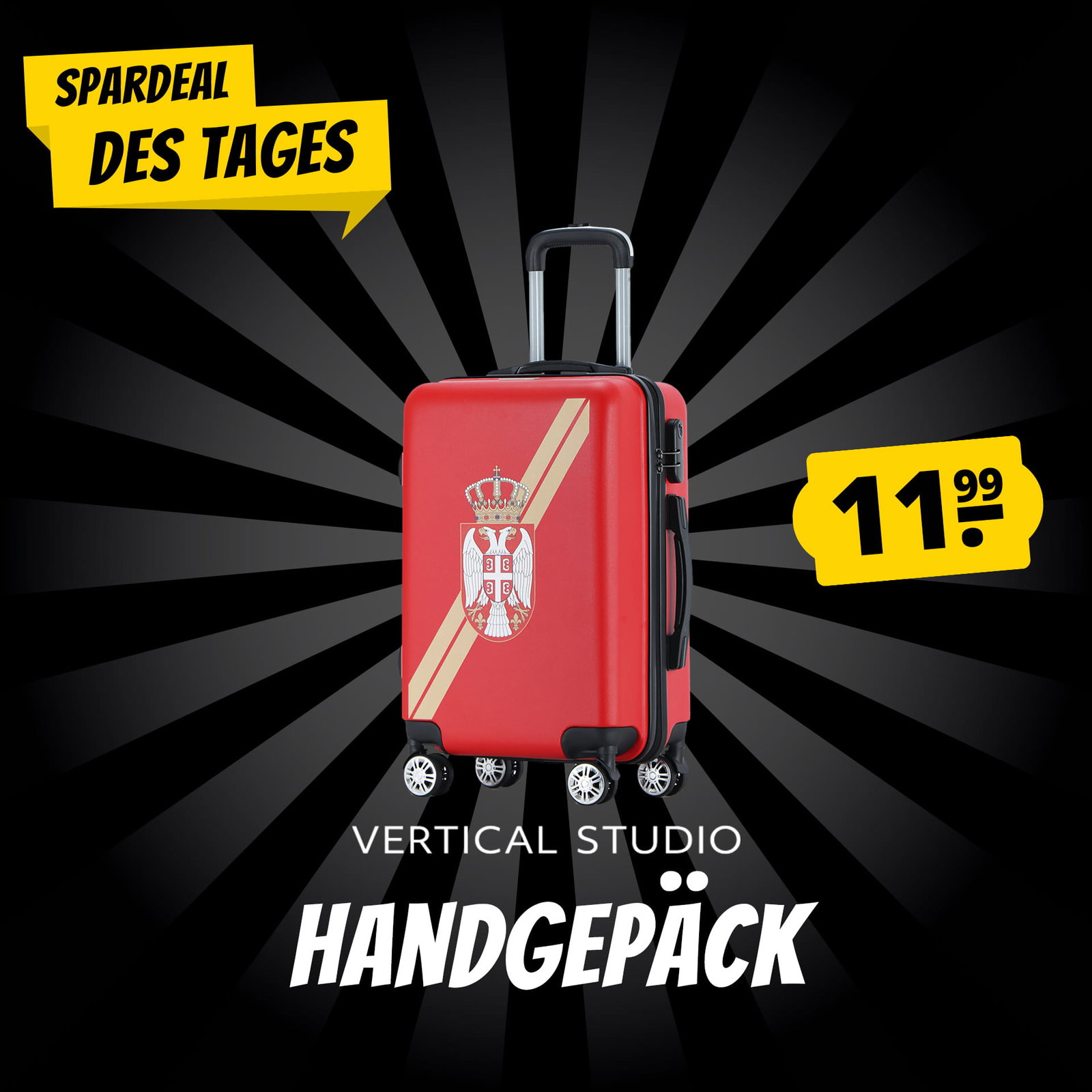 VERTICAL STUDIO "SERBIA" 20" Länder Handgepäck