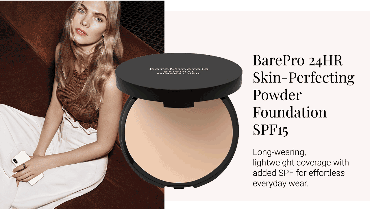 BarePro 24HR Skin-Perfecting Powder Foundation SPF15