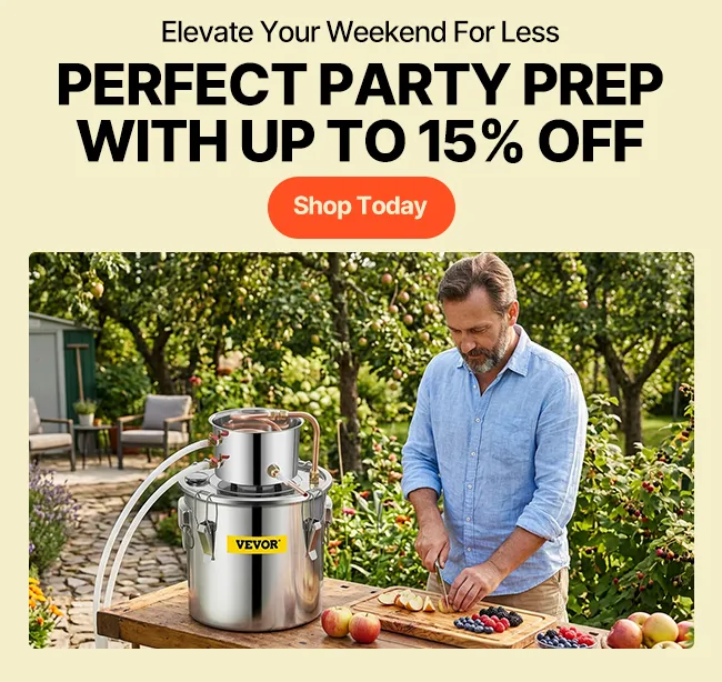 Perfect Party Prep With Up To 15% Off