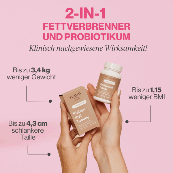 2-IN-1 FETTVERBRENNER UND PROBIOTIKUM