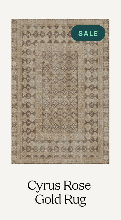 Cyrus Rose Gold Rug