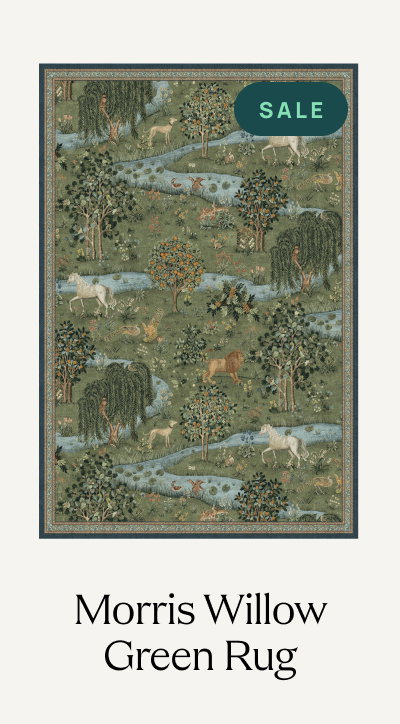 Morris Willow Green Rug 
