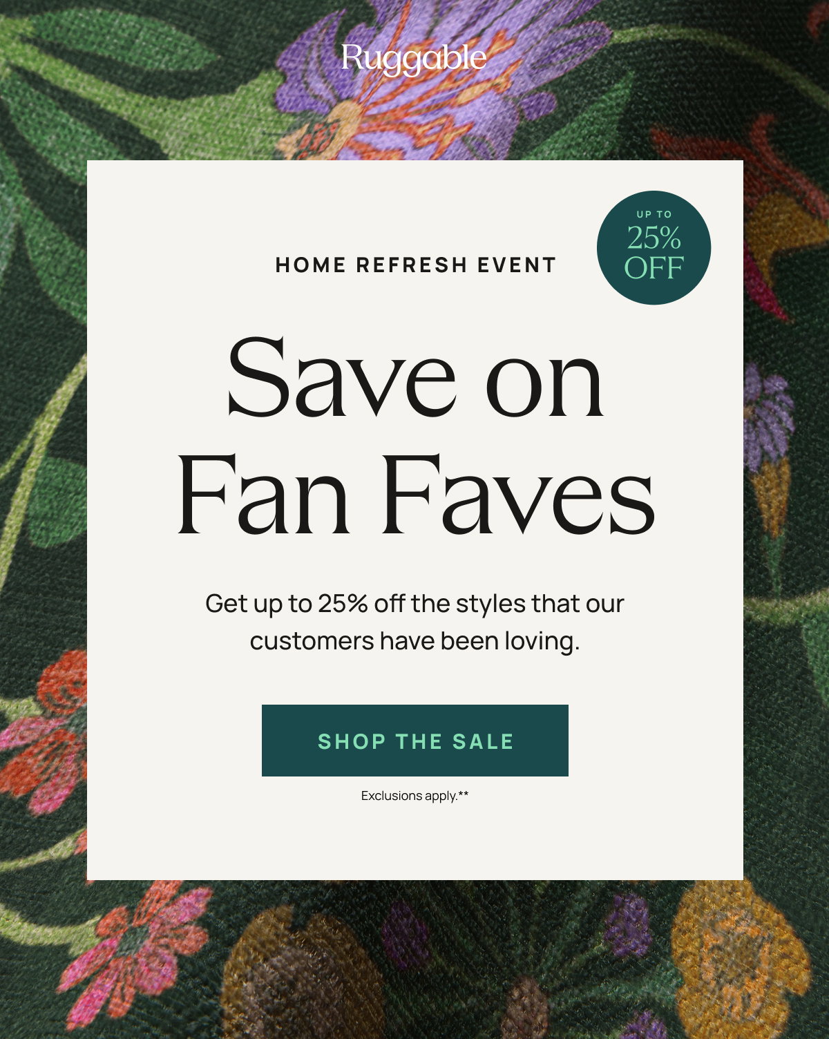Save on Fan Faves | Shop The Sale 