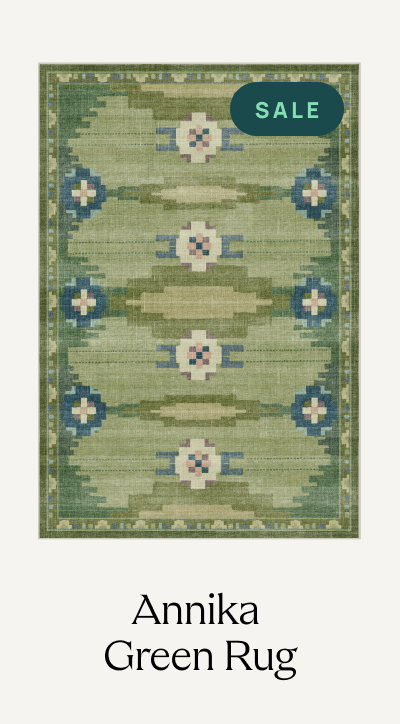 Annika Green Rug