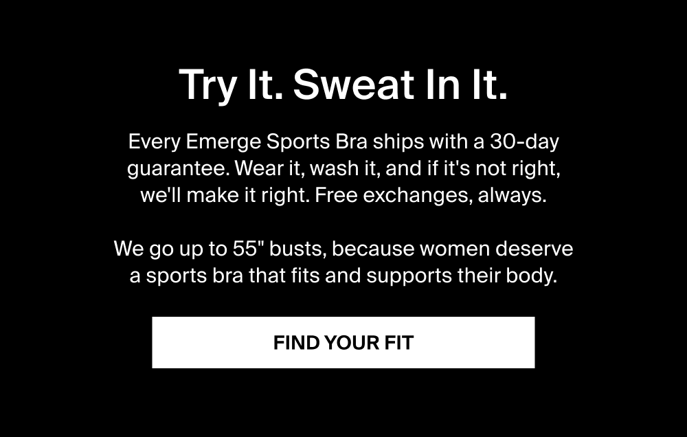 FIND YOUR FIT