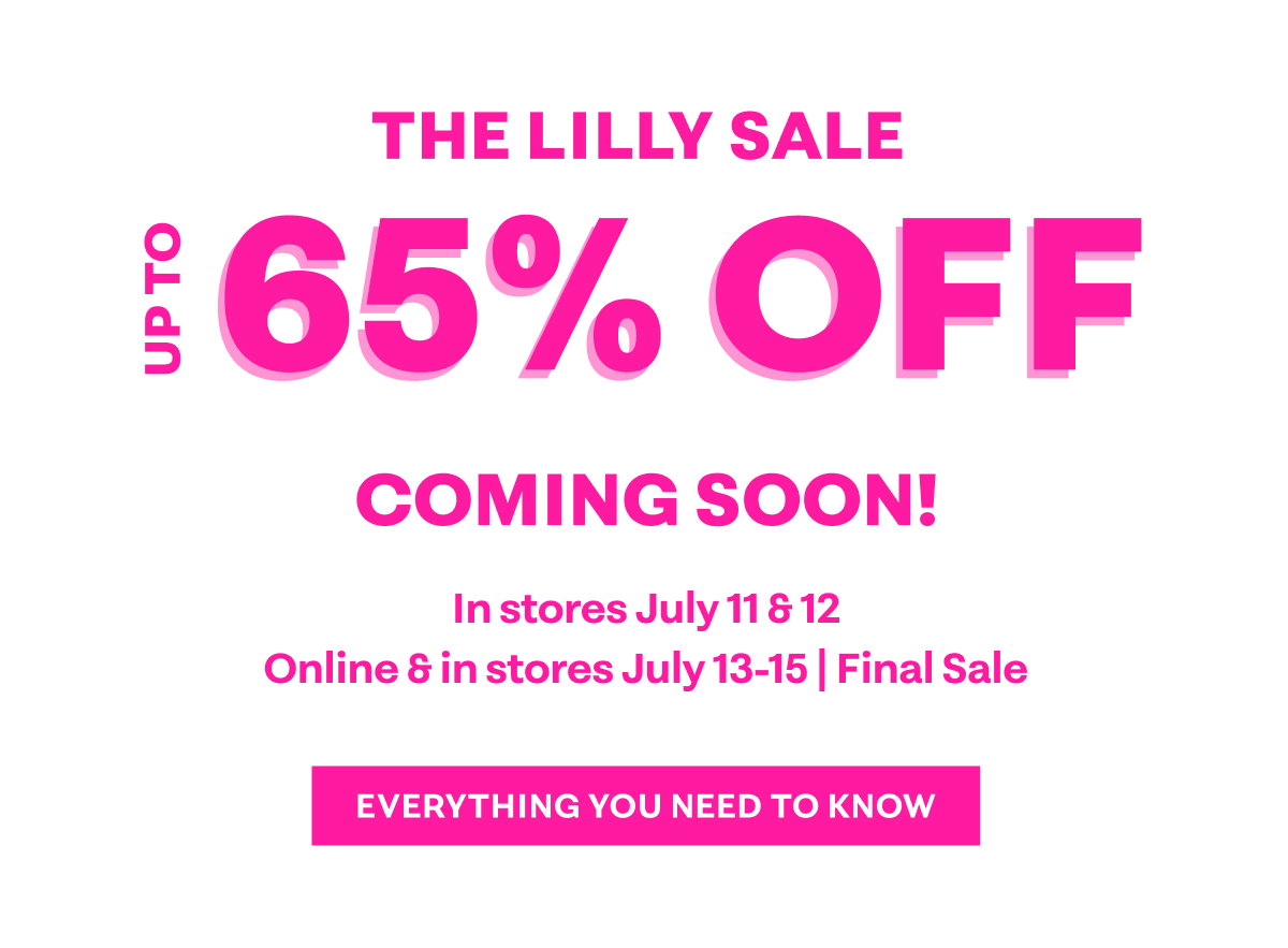 The Lilly Sale