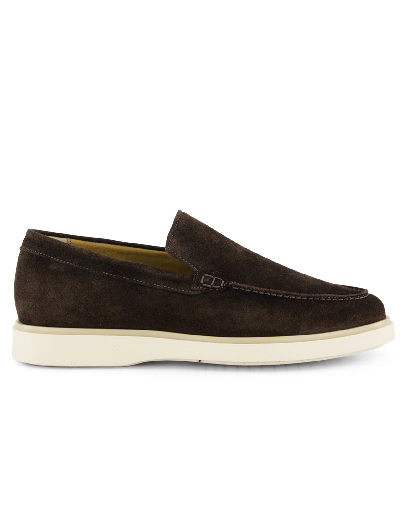 loafers suede bruin Giorgio leer en suede