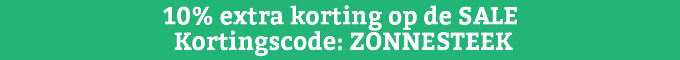 10% korting op nieuwe collectie