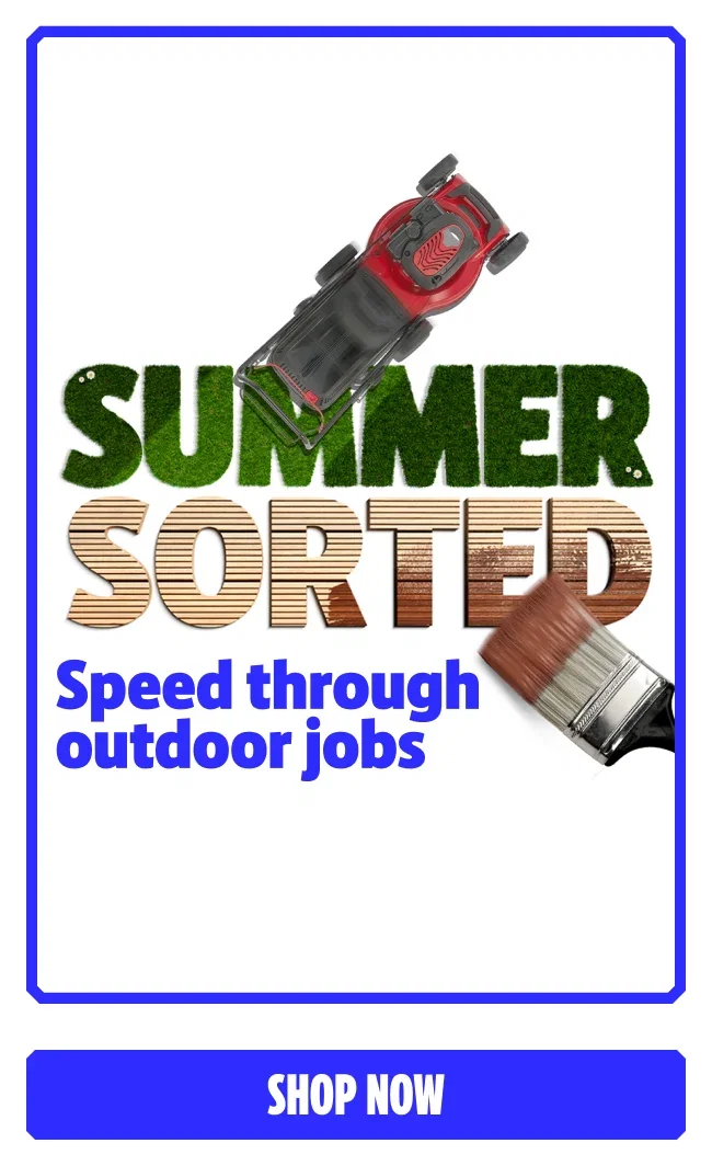 Summer Sorted. Speed Through Outdoor Jobs.
