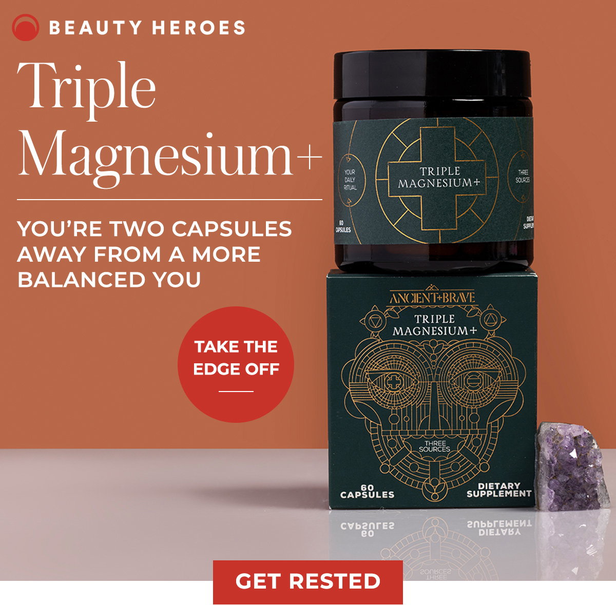Triple Magnesium+ | You’re Two Capsules Away from a More Balanced You