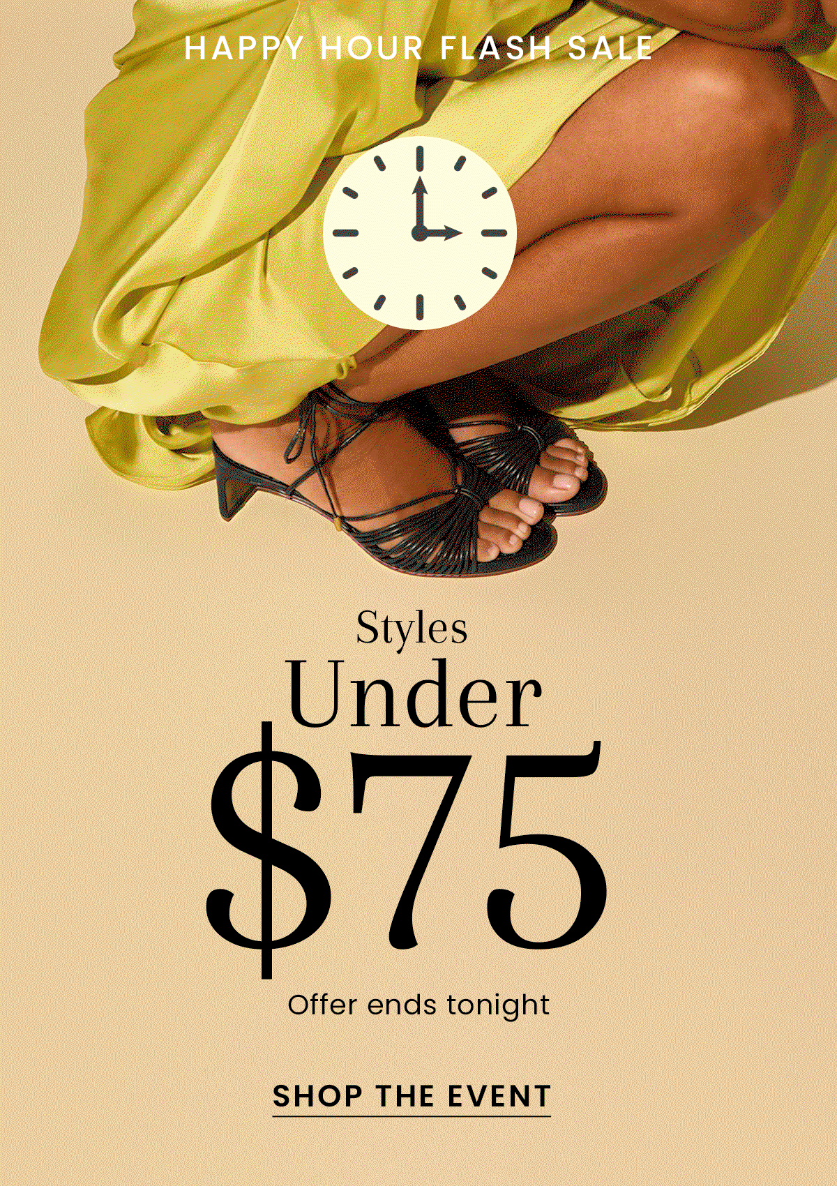 Happy Hour Flash Sale | Styles Under $75 [Shop the Event]