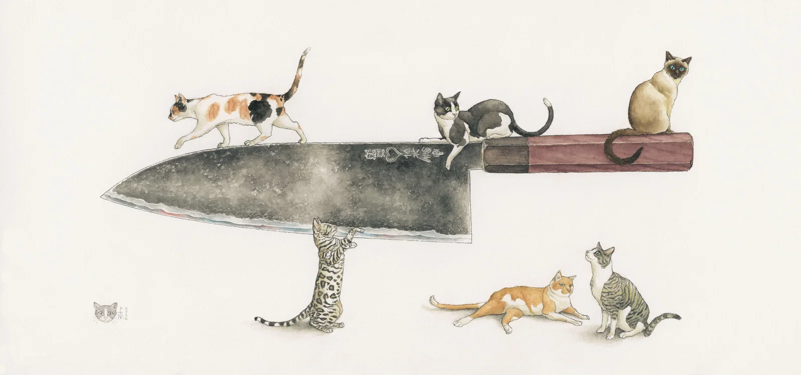 Image of Paul Morstad Takeda Watercolour Print