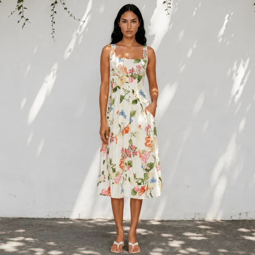 Image of KOA LINEN DRESS