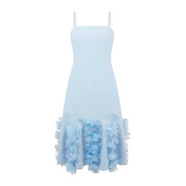 Floral Appliqué Dress 